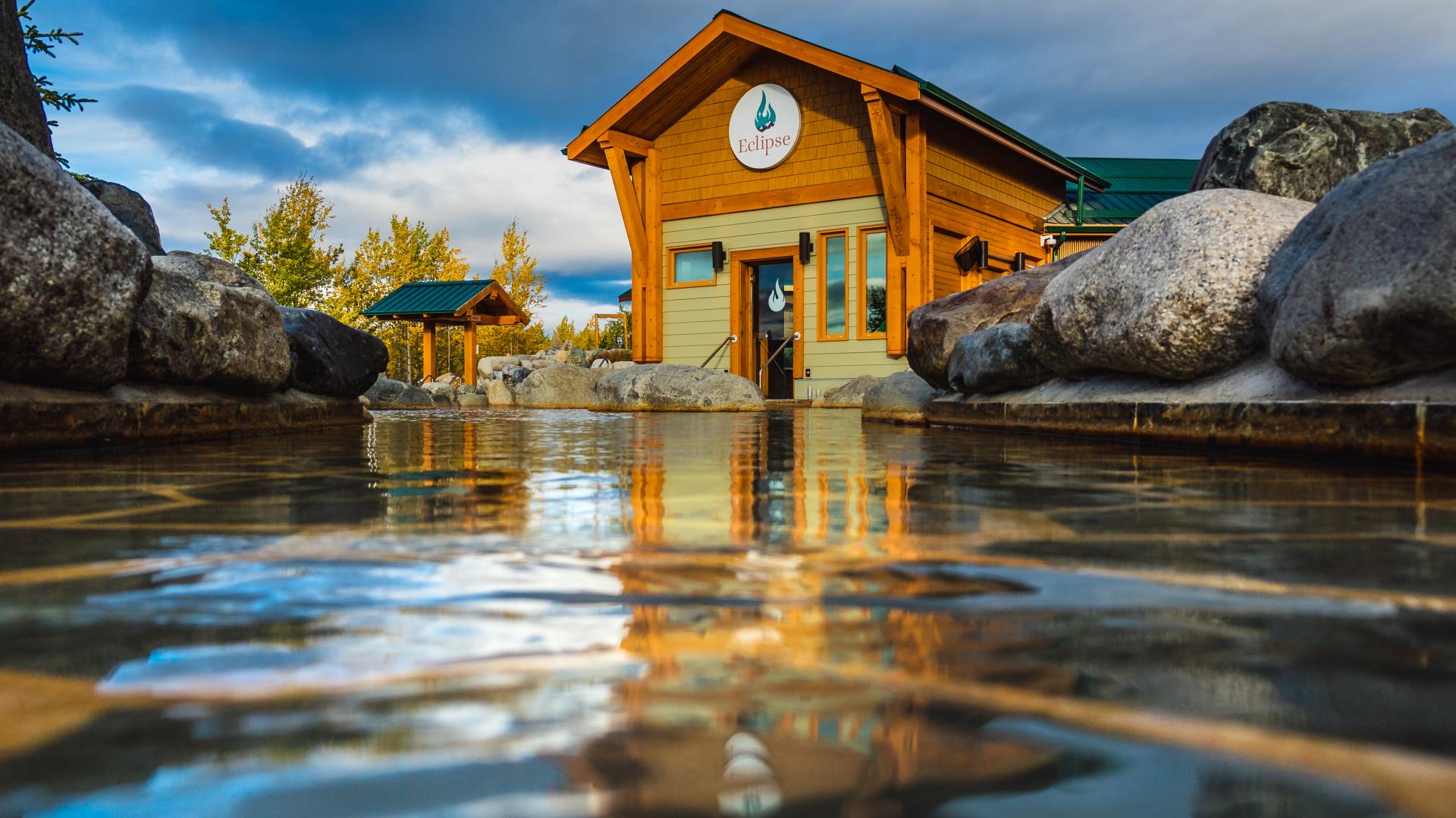 Eclipse poolside Whitehorse Tours