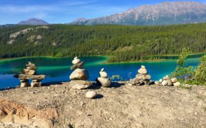 emerald lake, carcross