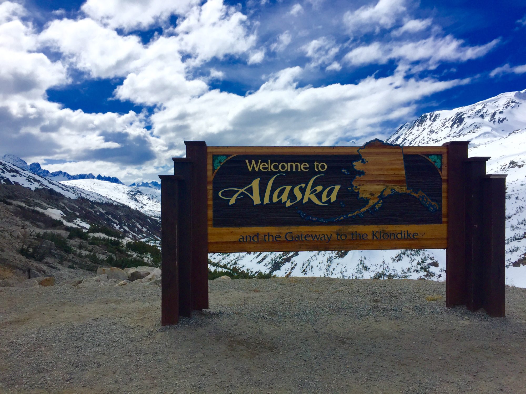 Alaska Sign - Skagway.