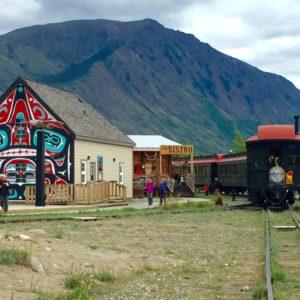 Carcross, Train, White pass, town